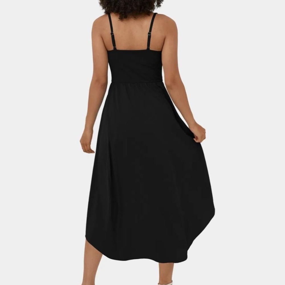 Halara Breezeful Backless Crossover Asymmetric He… - image 6